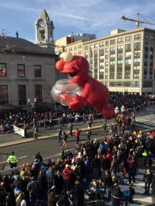 Elmo, Stamford Thanksgiving Balloon Parade 2014 (Photo by Randy Savicky)
